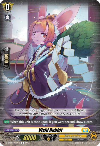Vivid Rabbit - D-BT08/085 - Common available at 401 Games Canada