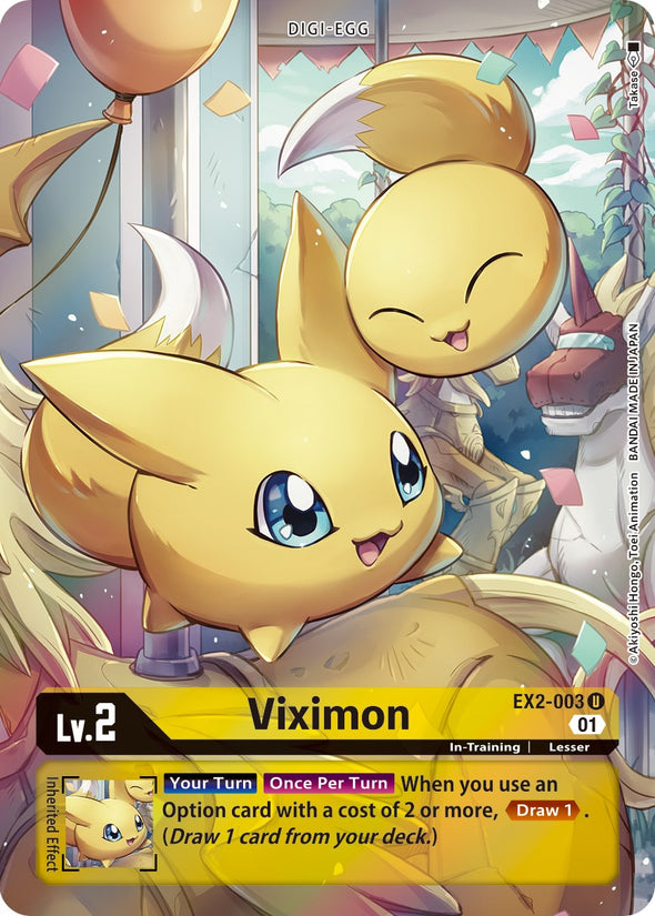 Viximon (Alternate Art) - EX2-003 - Uncommon available at 401 Games Canada