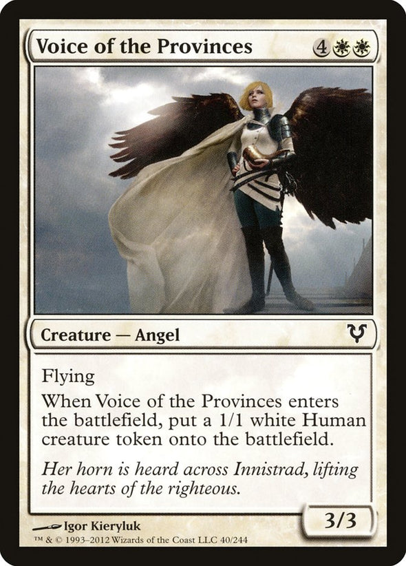 Voice of the Provinces (AVR) available at 401 Games Canada