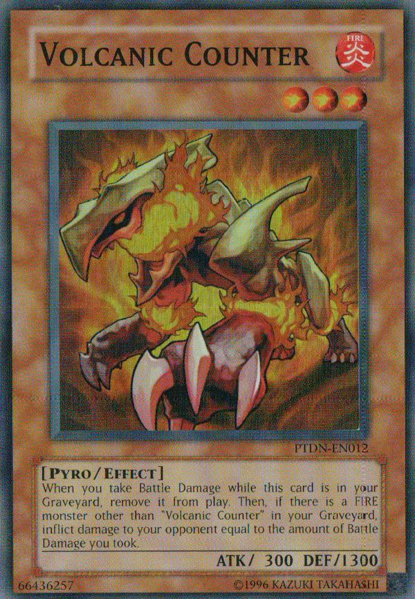 Volcanic Counter - PTDN-EN012 - Super Rare - Unlimited available at 401 Games Canada
