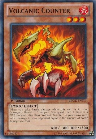 Volcanic Counter - SDOK-EN014 - Common - 1st Edition available at 401 Games Canada