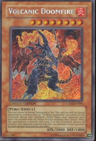 Volcanic Doomfire - CT04-EN004 - Secret Rare - Limited Edition available at 401 Games Canada