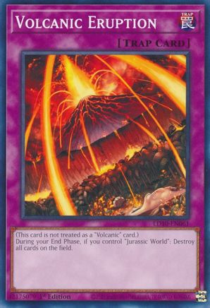 Volcanic Eruption - LD10-EN061 - Common - 1st Edition available at 401 Games Canada