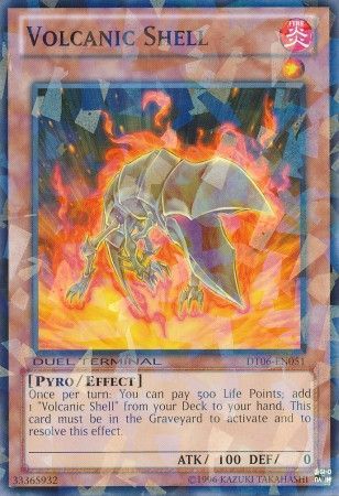 Volcanic Shell - DT06-EN051 - Normal Parallel Rare available at 401 Games Canada