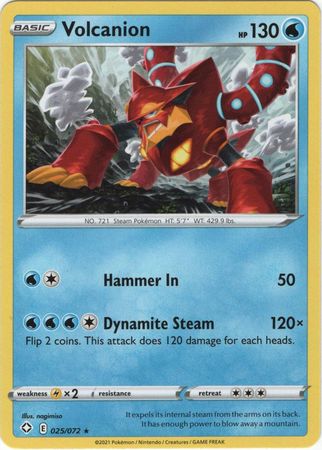 Volcanion - 025/072 - Rare available at 401 Games Canada