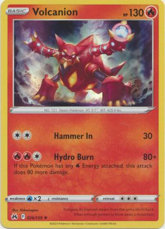 Volcanion - 026/159 - Holo Rare available at 401 Games Canada