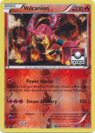 Volcanion - 25/114 - League Promo available at 401 Games Canada