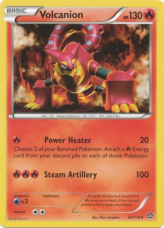 Volcanion - 25/114 - Rare available at 401 Games Canada