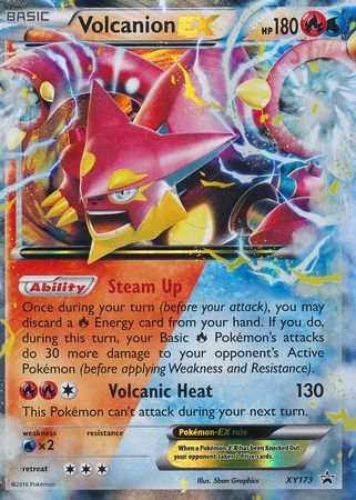 Volcanion EX - XY173 - Ultra Rare Promo available at 401 Games Canada