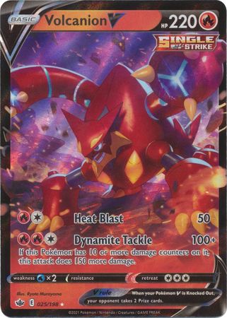 Volcanion V - 025/198 - Ultra Rare available at 401 Games Canada