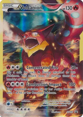 Volcanion - XY185 - Full Art Promo available at 401 Games Canada