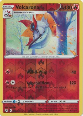 Volcarona - 025/159 - Rare - Reverse Holo available at 401 Games Canada