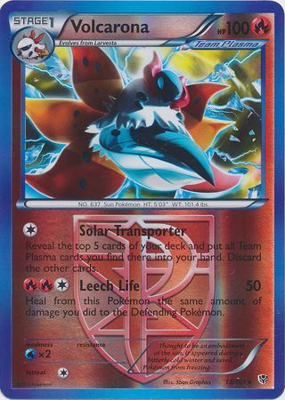 Volcarona - 13/101 - Rare - Reverse Holo available at 401 Games Canada