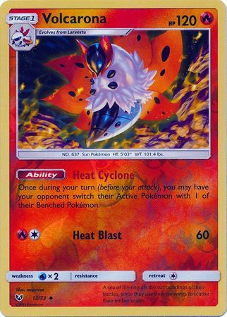 Volcarona - 13/73 - Uncommon - Reverse Holo available at 401 Games Canada