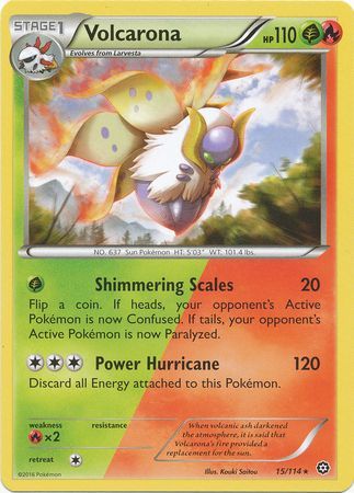 Volcarona - 15/114 - Rare available at 401 Games Canada