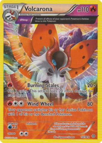 Volcarona - 18/98 - Rare available at 401 Games Canada