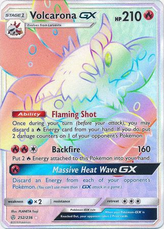 Volcarona GX - 252/236 - Hyper Rare available at 401 Games Canada