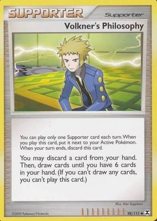Volkner's Philosophy - 98/111 - Uncommon available at 401 Games Canada