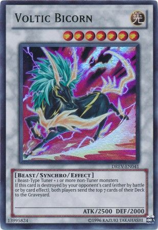 Voltic Bicorn - DREV-EN041 - Ultra Rare - Unlimited available at 401 Games Canada