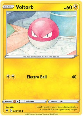 Voltorb - 045/185 - Common available at 401 Games Canada