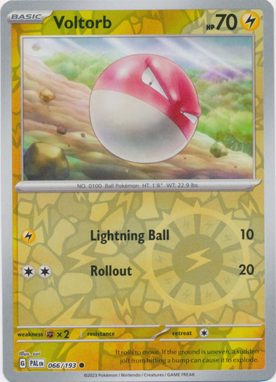 Voltorb - 066/193 - Common - Reverse Holo available at 401 Games Canada