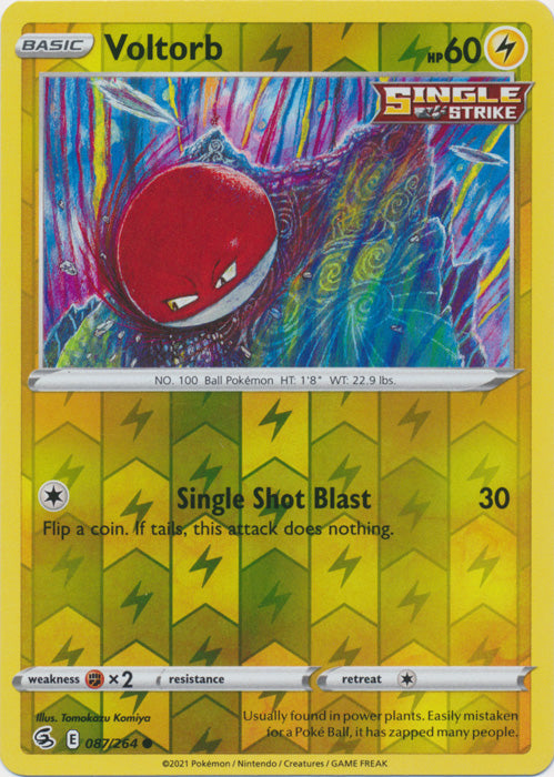 Voltorb - 087/264 - Common - Reverse Holo available at 401 Games Canada