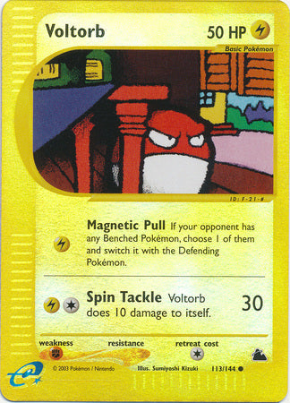 Voltorb - 113/144 - Common - Reverse Holo available at 401 Games Canada