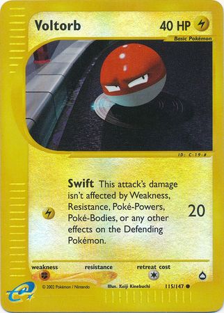 Voltorb - 115/147 - Common - Reverse Holo available at 401 Games Canada