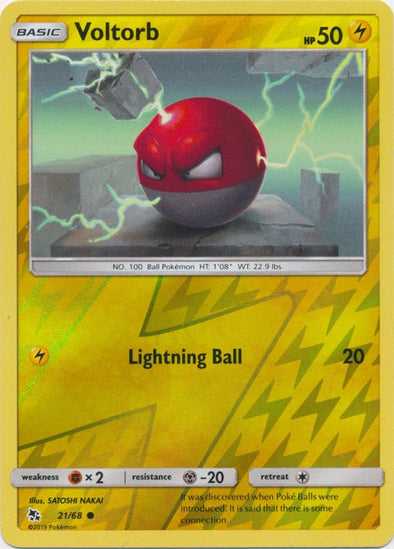 Voltorb - 21/68 - Common - Reverse Holo available at 401 Games Canada