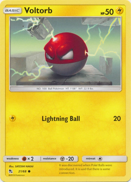 Voltorb - 21/68 - Common available at 401 Games Canada