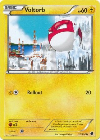 Voltorb - 32/116 - Common available at 401 Games Canada