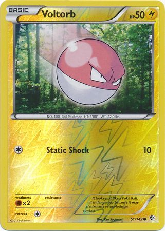 Voltorb - 51/149 - Common - Reverse Holo available at 401 Games Canada