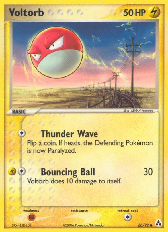 Voltorb - 68/92 - Common available at 401 Games Canada