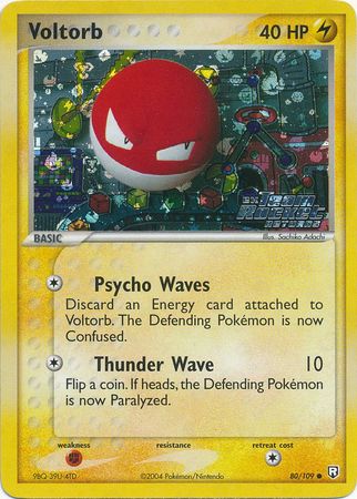 Voltorb - 80/109 - Common - Reverse Holo available at 401 Games Canada