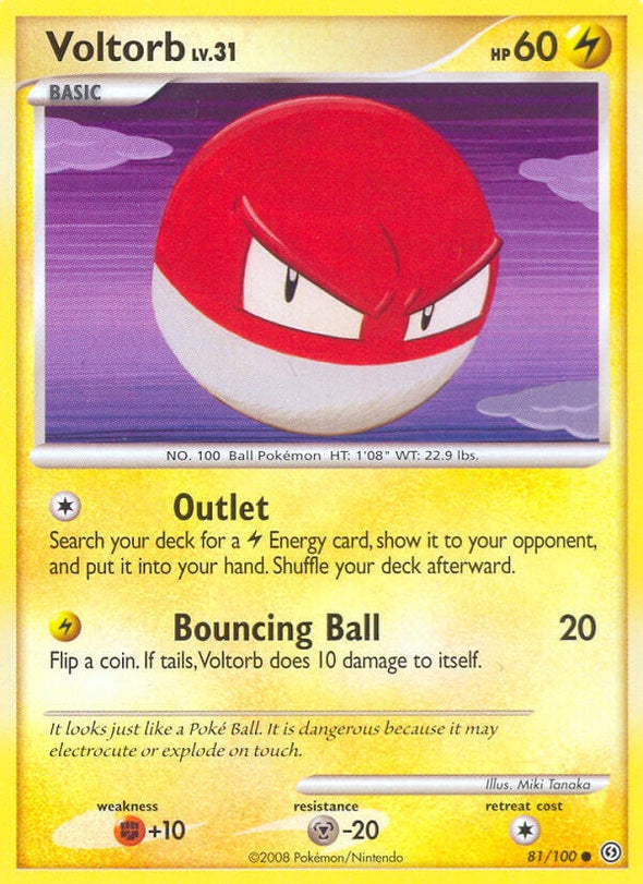 Voltorb - 81/100 - Common available at 401 Games Canada