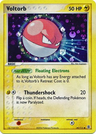 Voltorb - 85/112 - Common - Reverse Holo available at 401 Games Canada