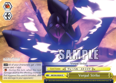 Vorpal Strike - AW/S43-E029 - Climax Common available at 401 Games Canada