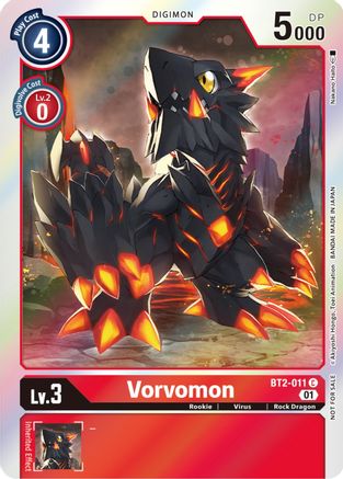 Vorvomon (ST-11 Special Entry Pack) - BT2-011 - Common available at 401 Games Canada