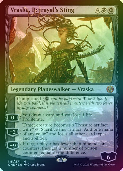 401 Games Canada - Vraska, Betrayal's Sting (Foil) (ONE) 401 Games Canada - Vraska, Betrayal's Sting (Foil) (ONE)