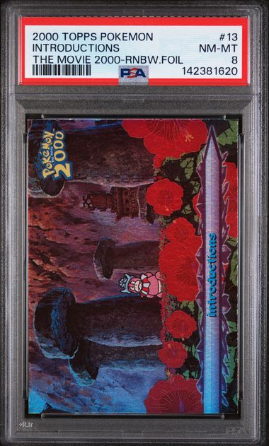 INTRODUCTIONS (13) - TOPPS POKEMON THE MOVIE 2000 - THE MOVIE 2000-RNBW.FOIL - NM-MT 8