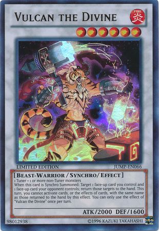 Vulcan the Divine - JUMP-EN066 - Ultra Rare available at 401 Games Canada