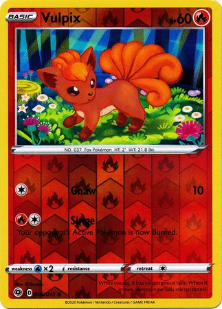 Vulpix - 006/073 - Common - Reverse Holo available at 401 Games Canada