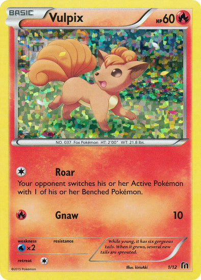 Vulpix - 1/12 - McDonald's Holo - Promo available at 401 Games Canada