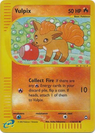 Vulpix - 116/147 - Common - Reverse Holo available at 401 Games Canada