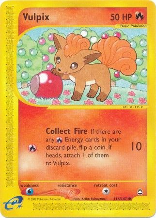 Vulpix - 116/147 - Common available at 401 Games Canada