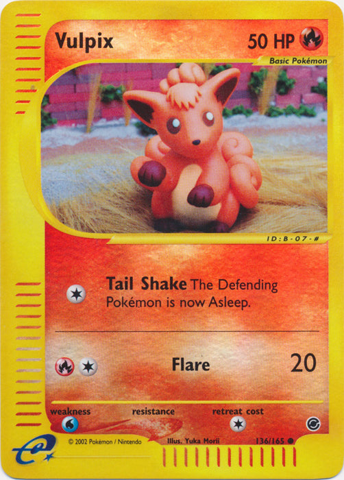 Vulpix - 136/165 - Common - Reverse Holo available at 401 Games Canada