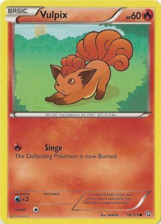 Vulpix - 18/124 - Common available at 401 Games Canada