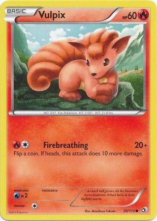 Vulpix - 20/113 - Common available at 401 Games Canada