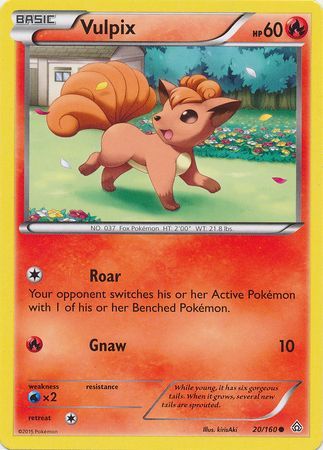 Vulpix - 20/160 - Common available at 401 Games Canada