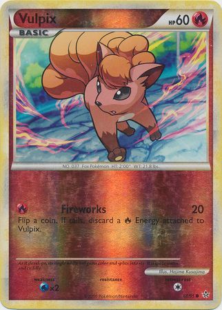 Vulpix - 68/95 - Common - Reverse Holo available at 401 Games Canada